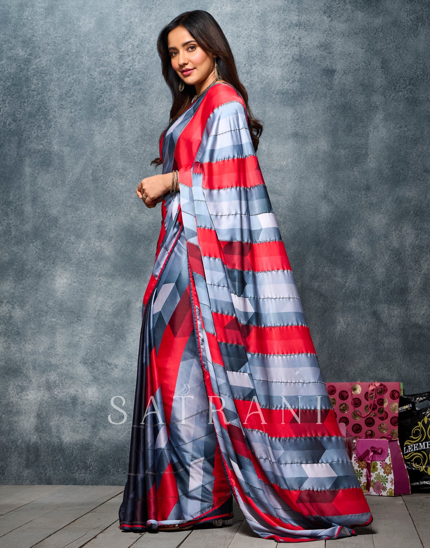 Multicoloured Silk Saree