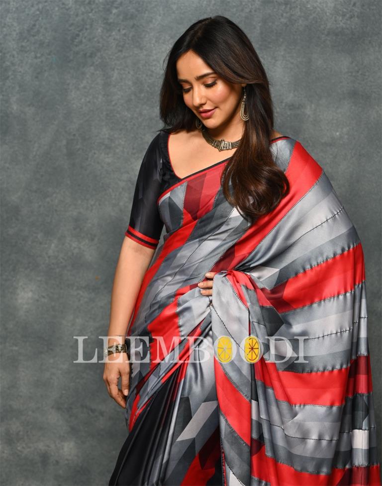 Multicoloured Silk Saree