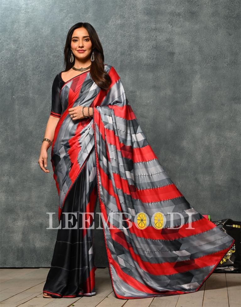 Multicoloured Silk Saree