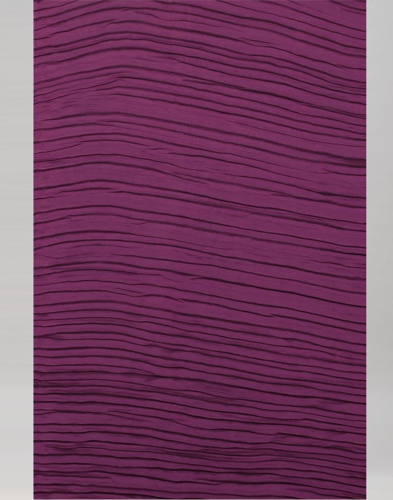 Wine Dyed Georgette Pleated Saree | SLV2236S122