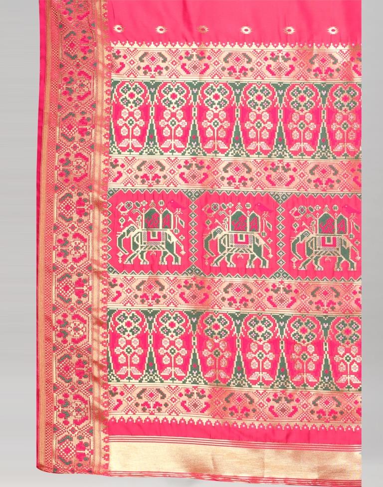 Pink Cotton Silk Saree | 2246S2028