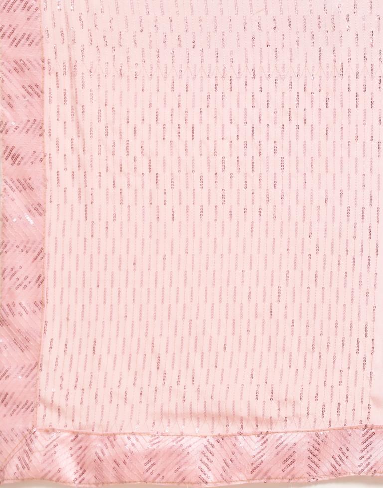 Light Pink Silk Saree