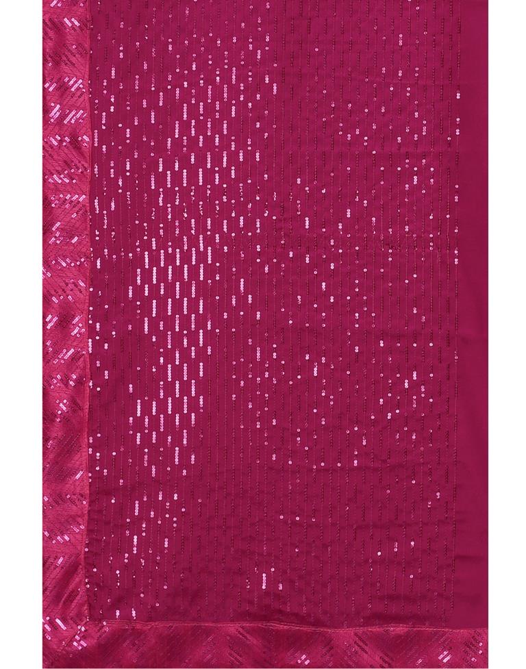 Pink Embroidered Silk Saree | 2252S2088
