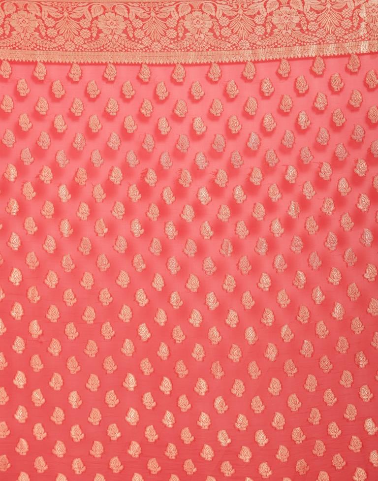 Red Banarasi Silk Saree