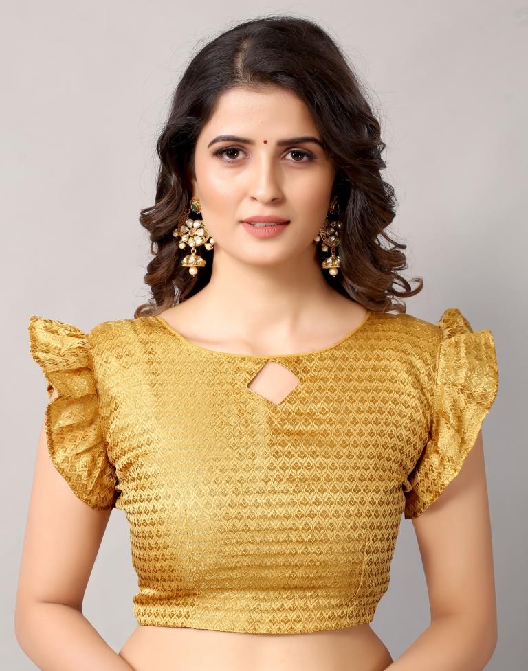 Rama Green Chiffon Saree