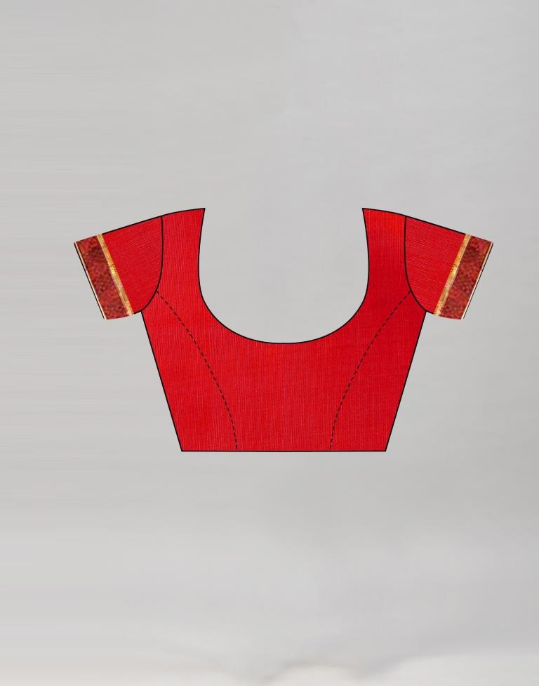 Red Georgette Saree
