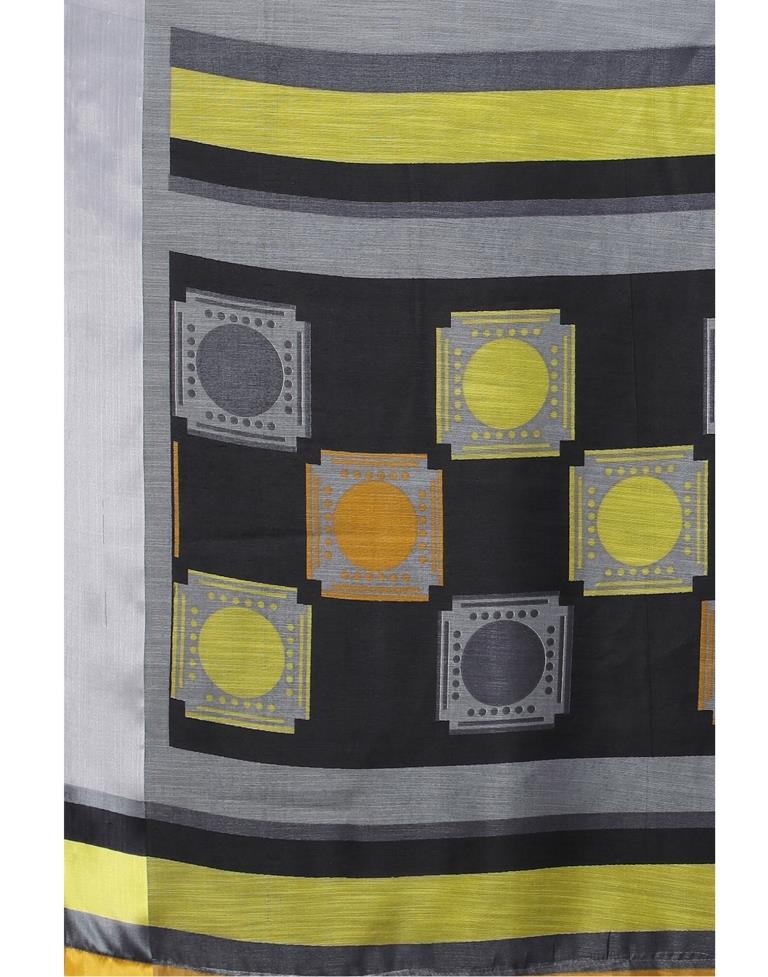 Grey Cotton Saree | 2304S103