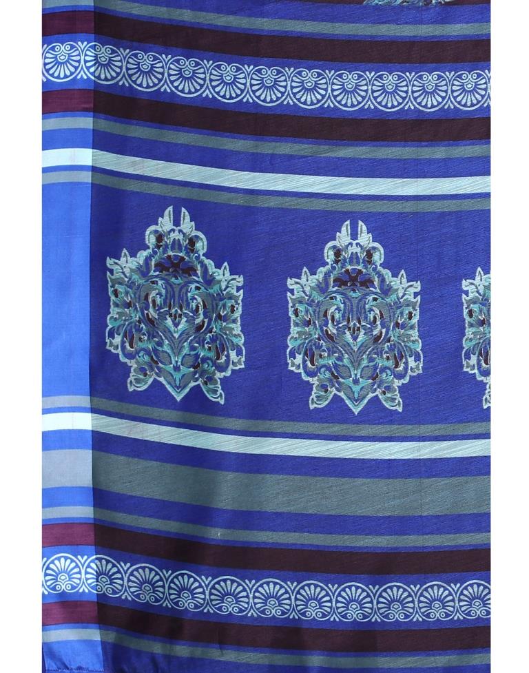 Purple Cotton Saree | 2304S107