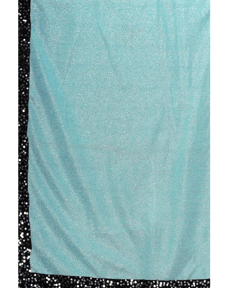 Blue Sequins Saree | 2321S175