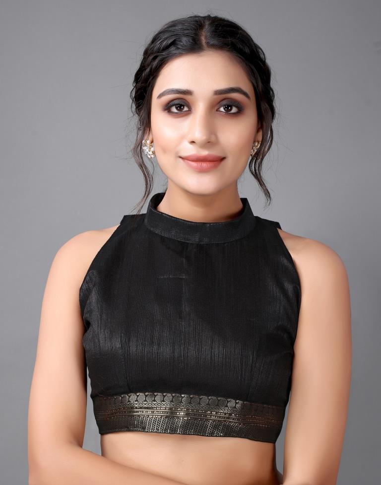 Black Printed Saree | 2323S204