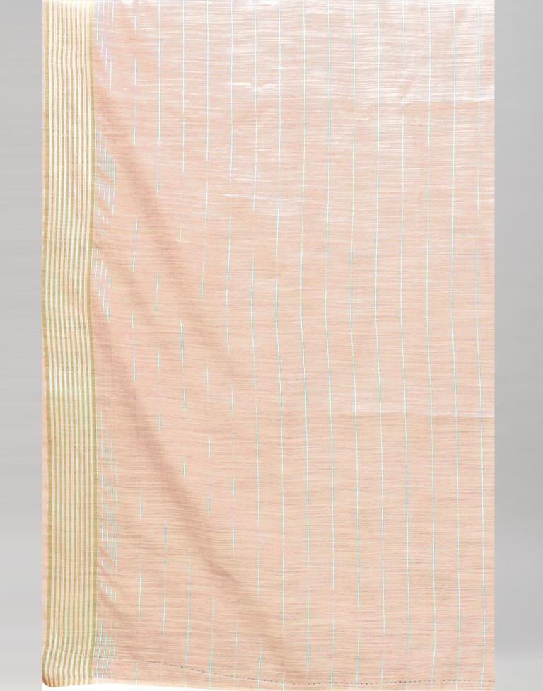 Cream Cotton Saree | 2325S2153