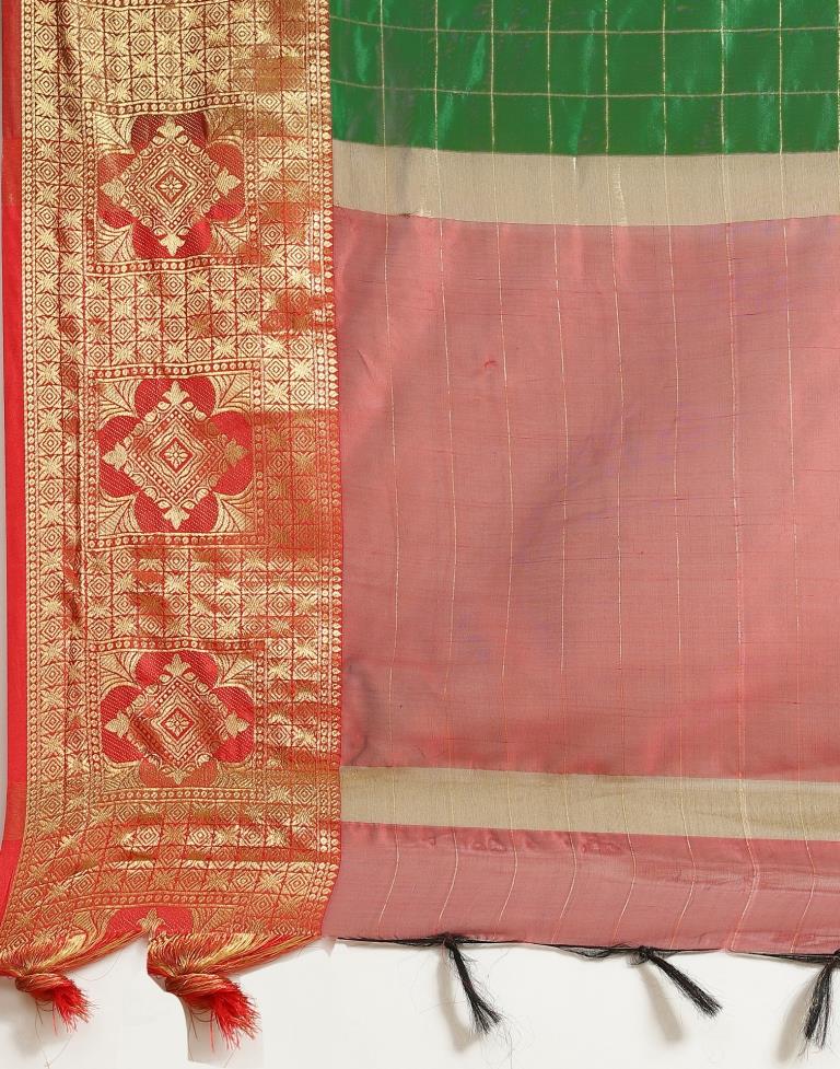Green Silk Saree