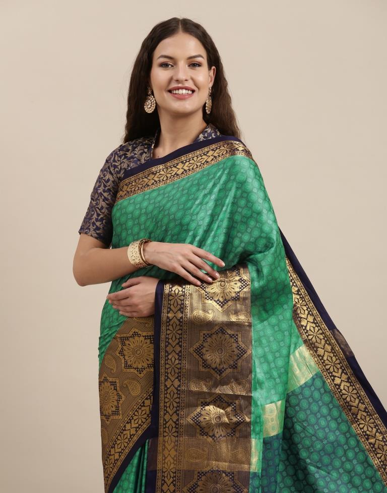 Green Silk Saree