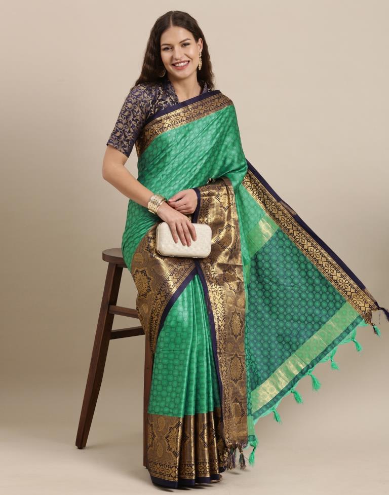 Green Silk Saree