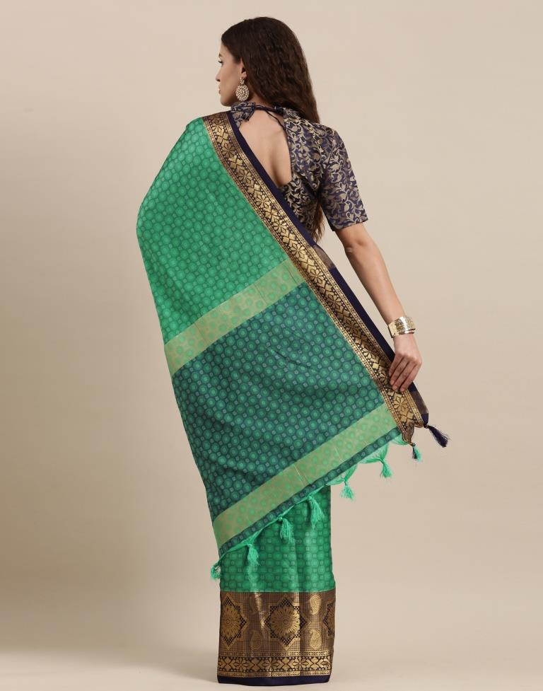 Green Silk Saree