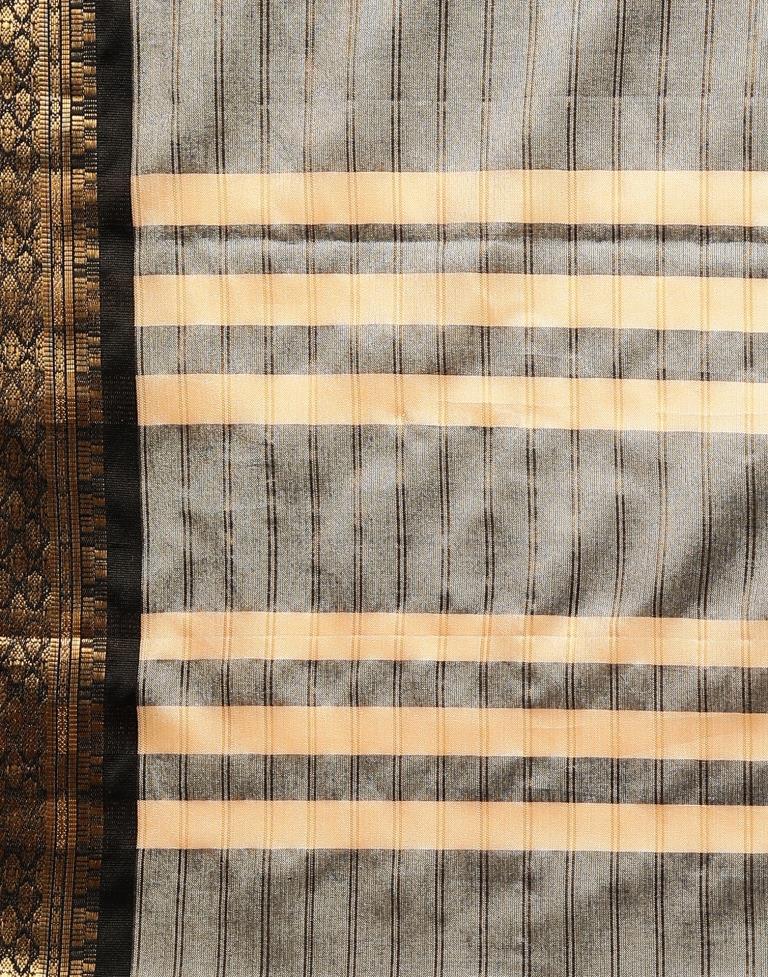 Off White Silk Saree