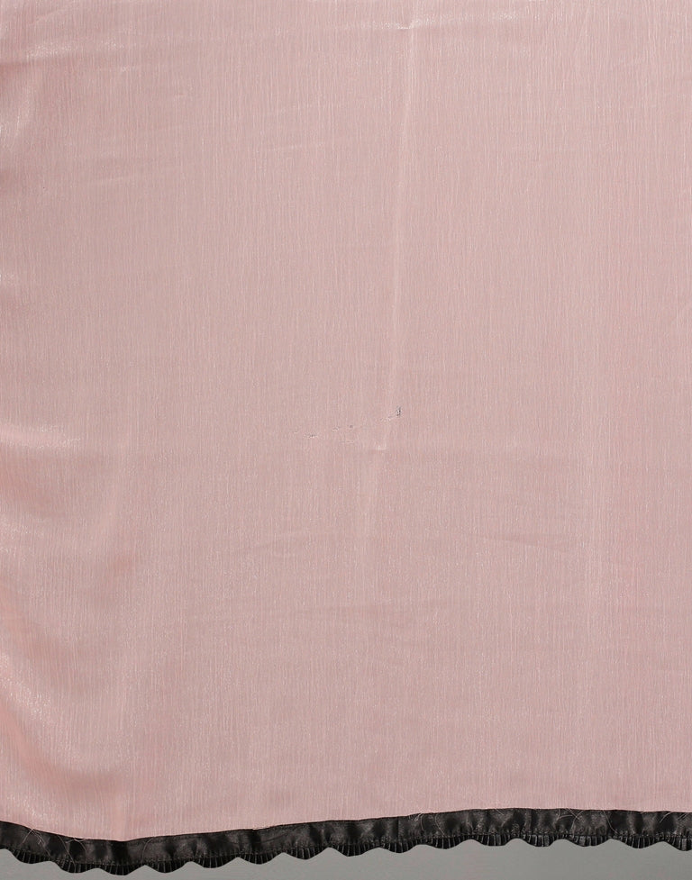 Light Pink Chiffon Saree | SLV2356S2176