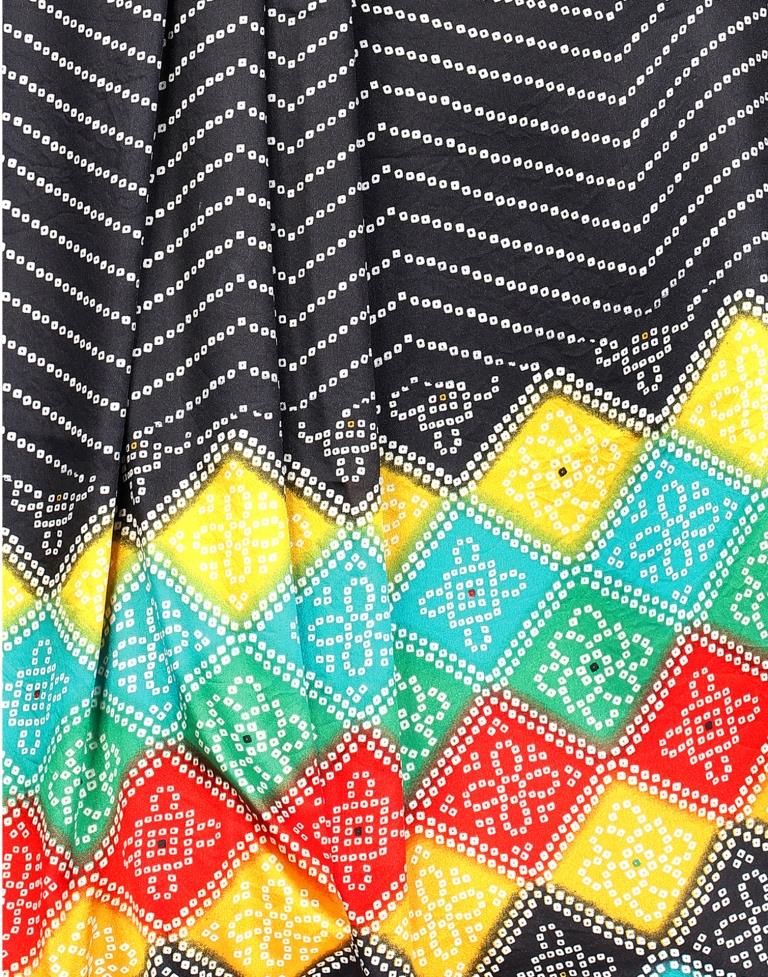 Black Silk Saree