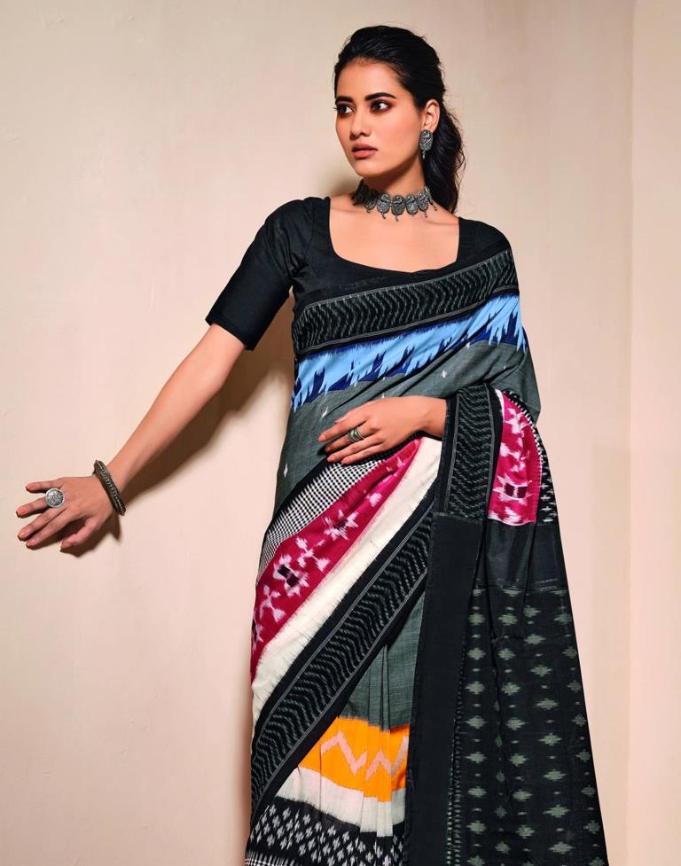 Multi Cotton Saree