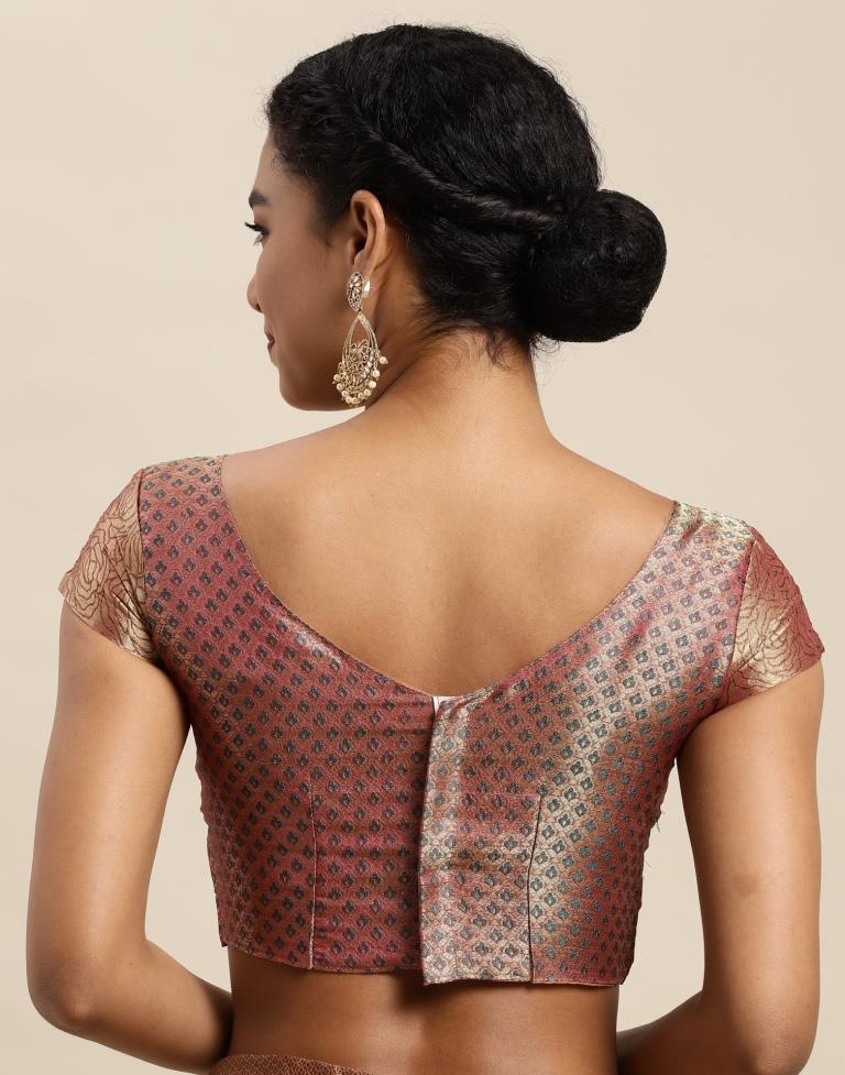 Onion Pink Organza Saree