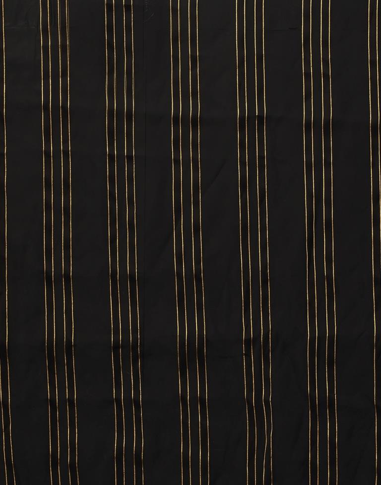 Black Chiffon Saree