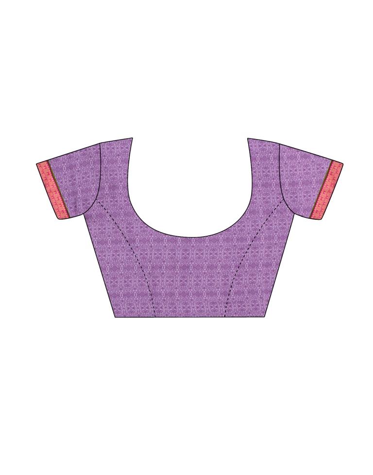 Light Purple Silk Saree