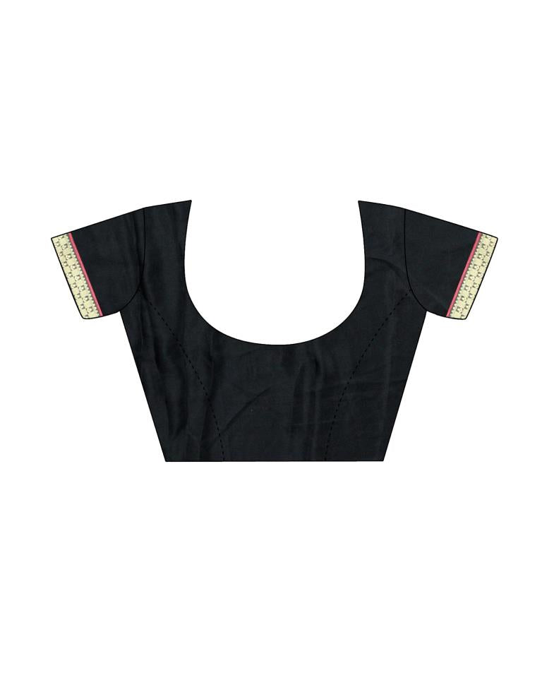 Black Silk Saree