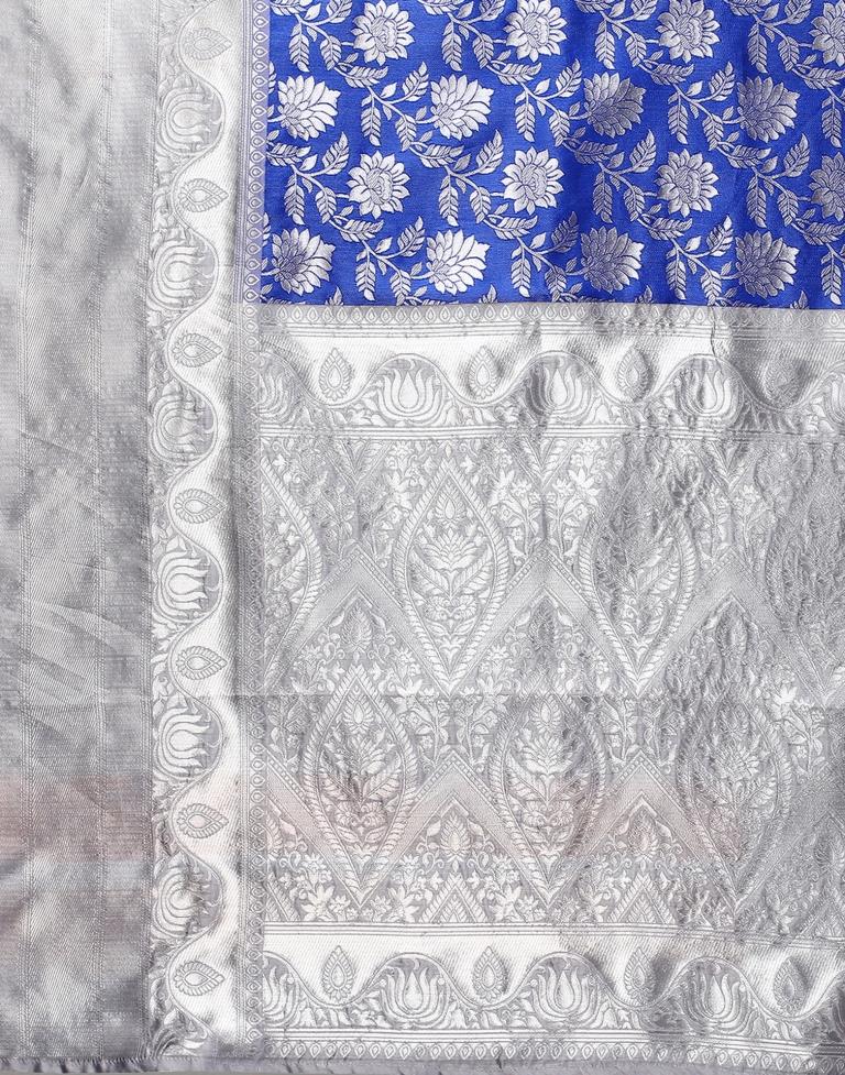 Royal Blue Silk Saree