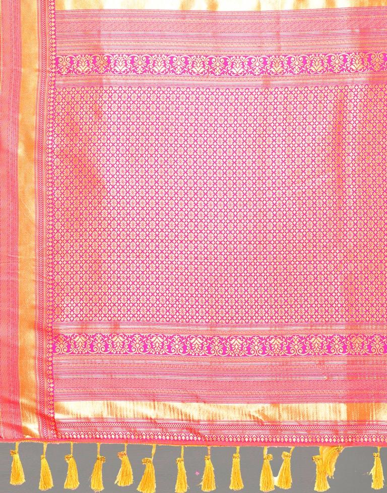 Turmeric Yellow Silk Saree
