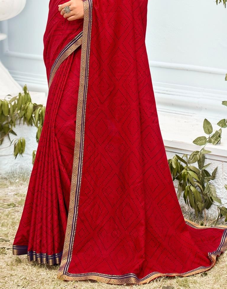 Red Silk Saree
