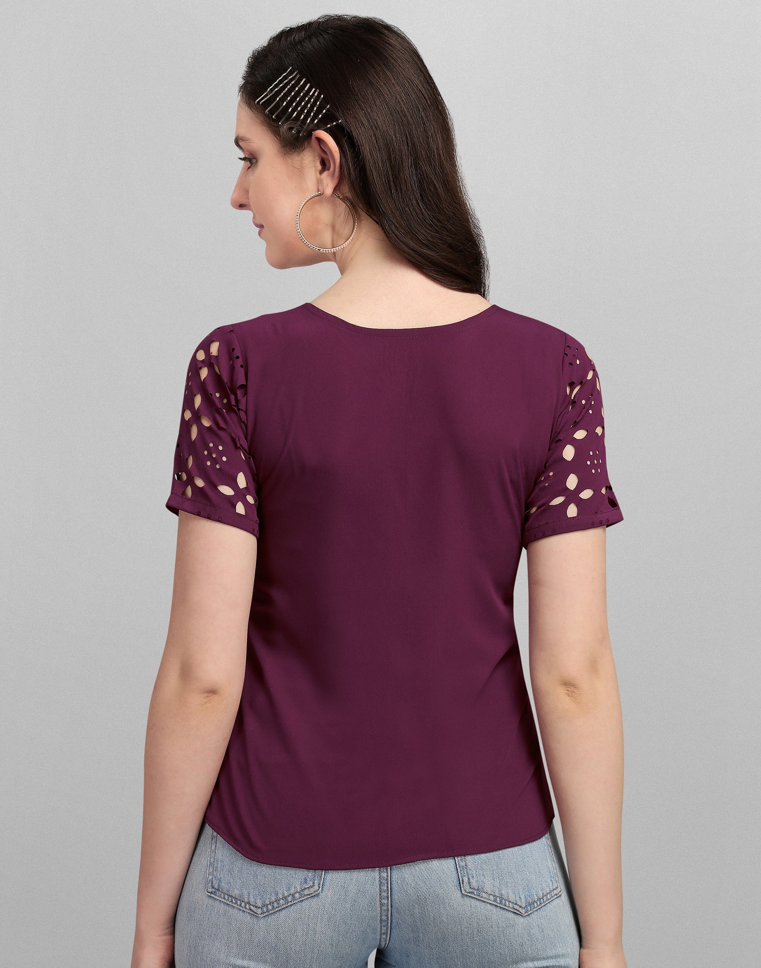 Wine Lacer Cut Top