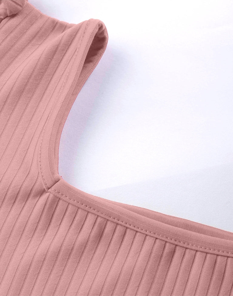 Light Pink Knitted Top