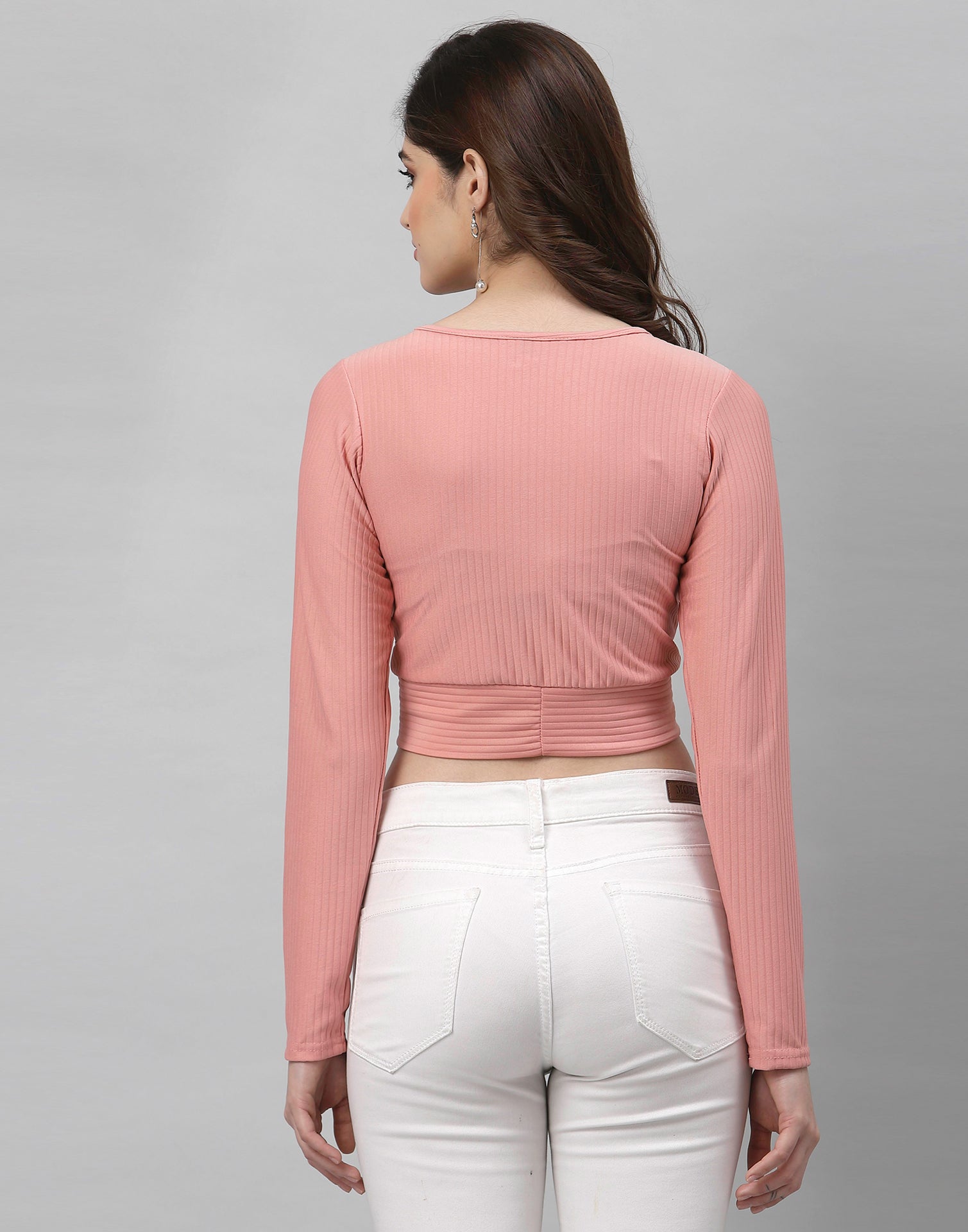 Light Pink Cutout Top