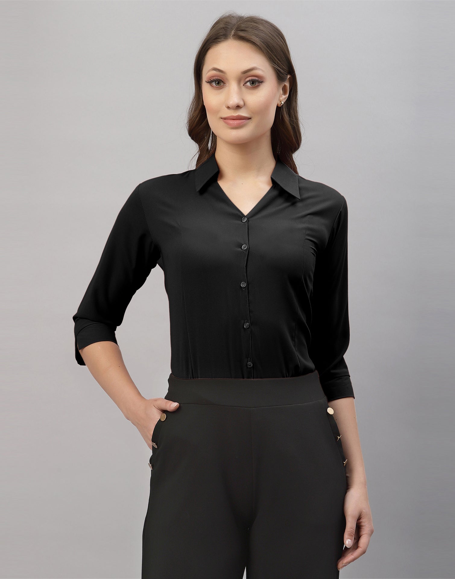 Black Casual Shirt