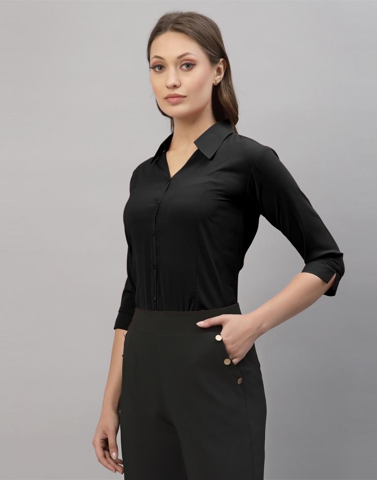 Black Casual Shirt