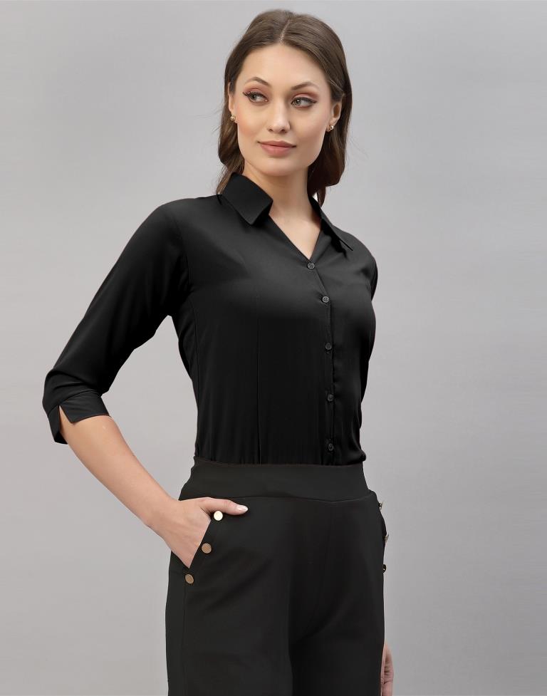 Black Casual Shirt