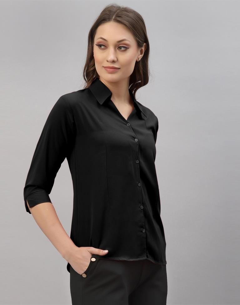 Black Casual Shirt