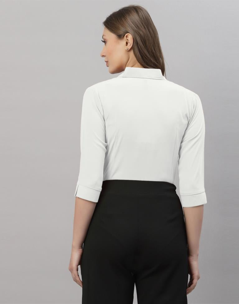 White Casual Shirt