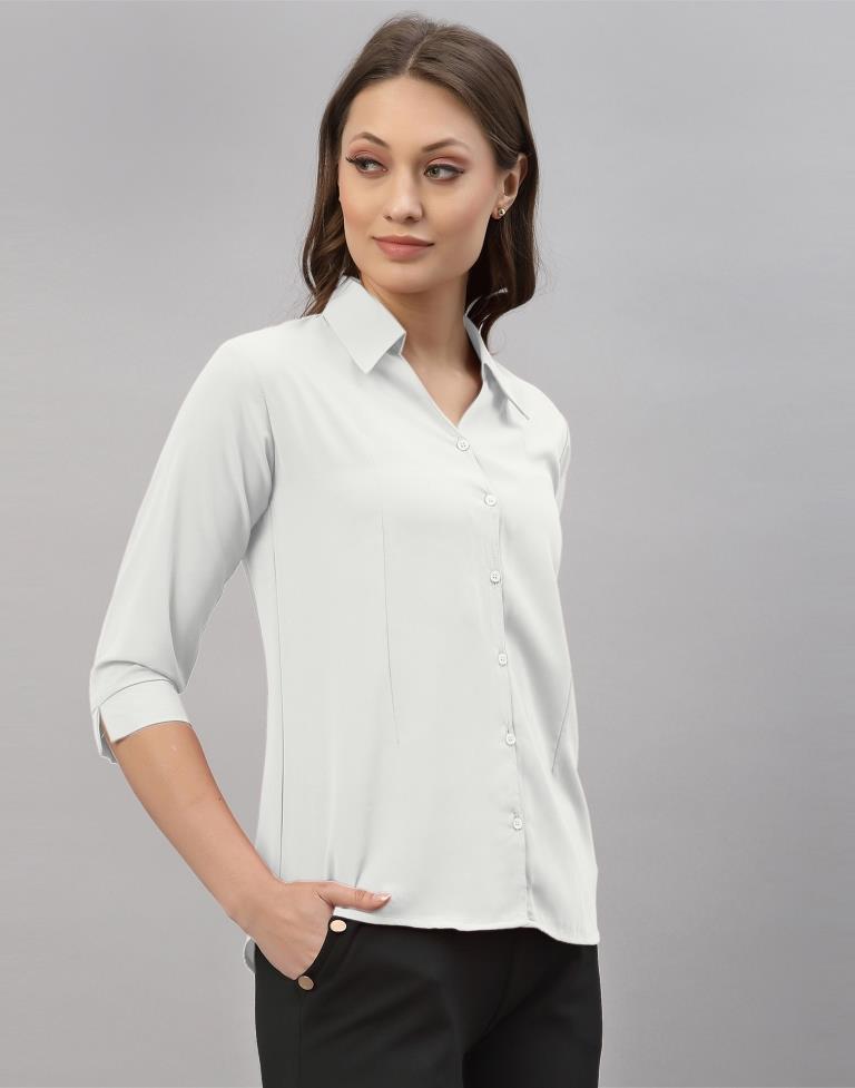 White Casual Shirt