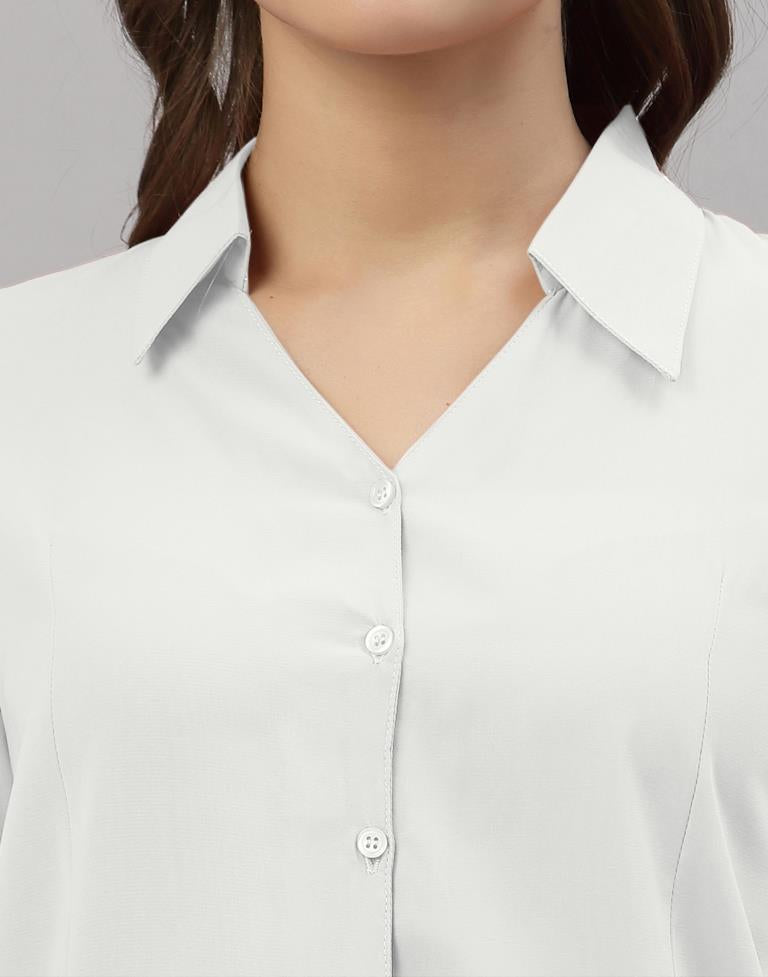 White Casual Shirt