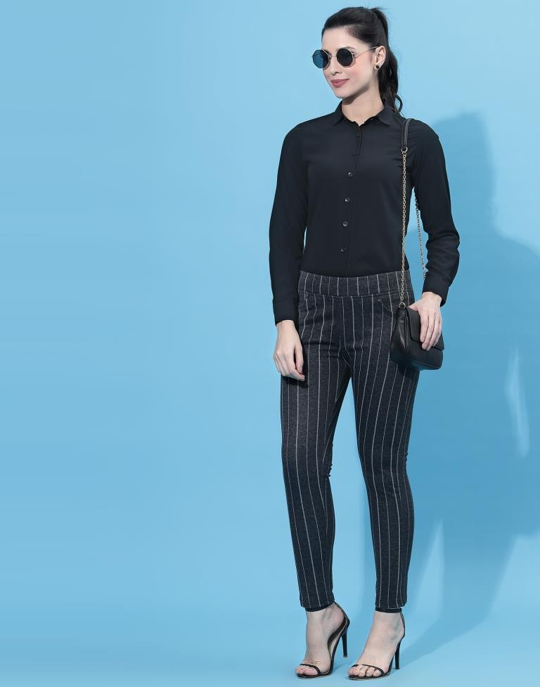 Black Solid Shirt