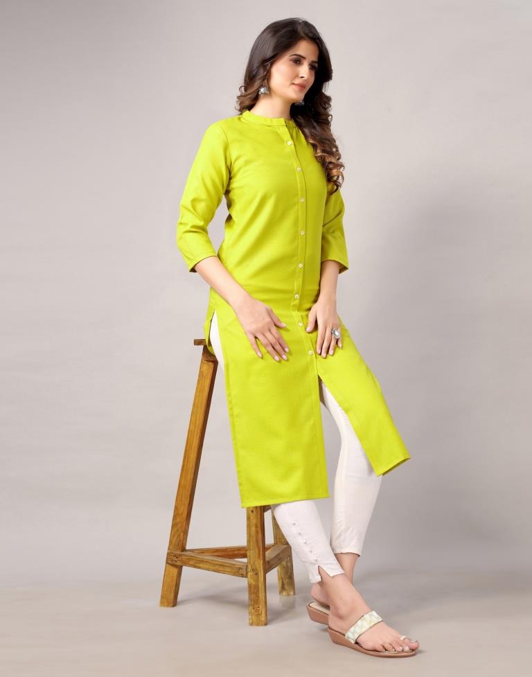 Green Dyed Kurti