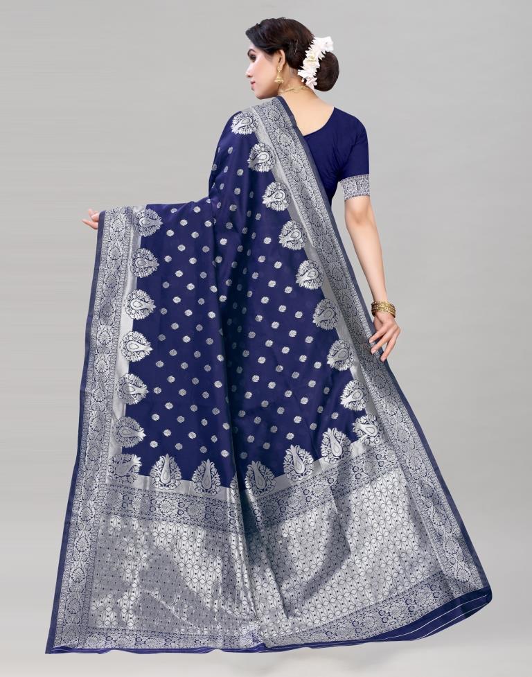 Blue Banarasi Saree | 1979S104