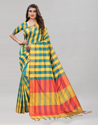 Rama Hand Woven Silk Saree | 2008S756