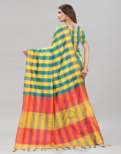 Rama Hand Woven Silk Saree | 2008S756