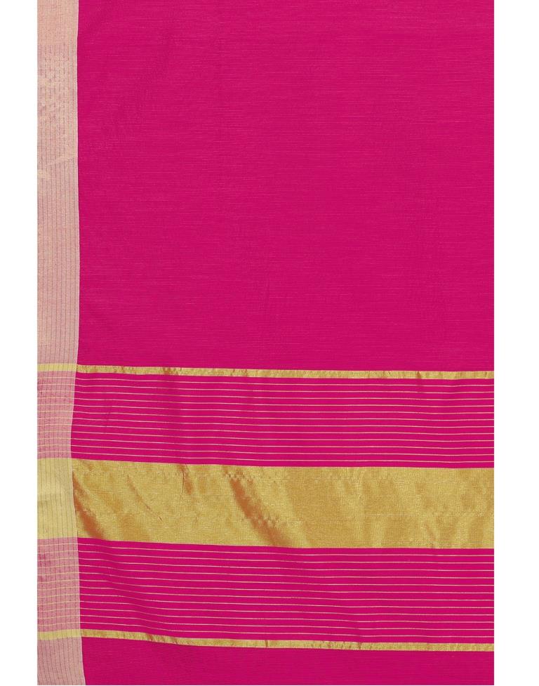 Amazing Pink Cotton Saree | 2040S834