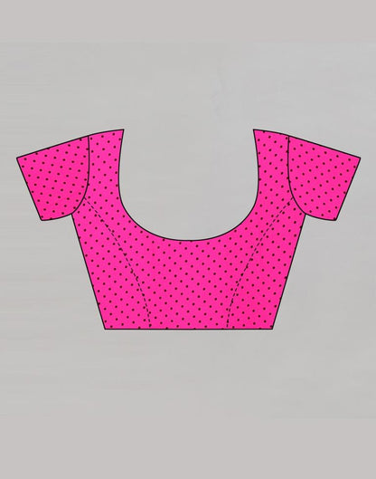 Choicest Pink Printed Saree | 2064S512