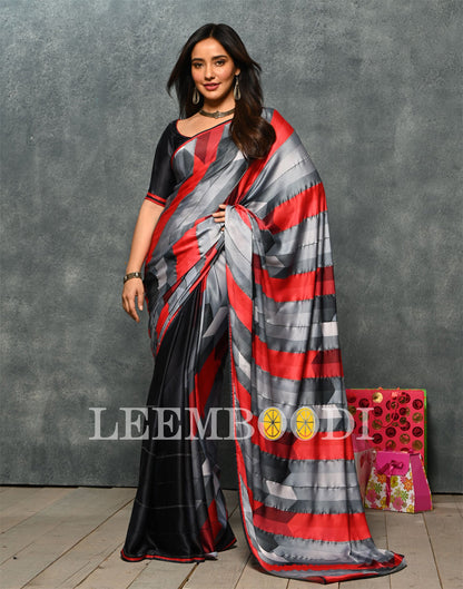 Multicoloured Silk Saree