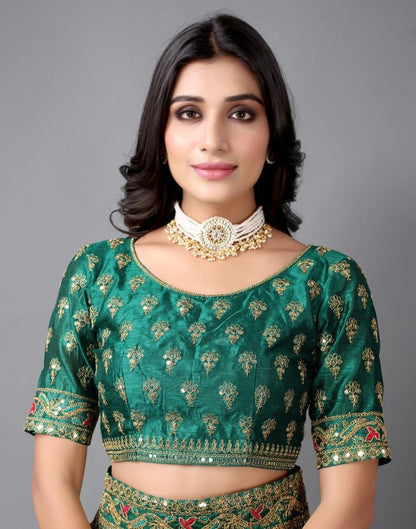 Pista Green Silk Saree | 2244S182