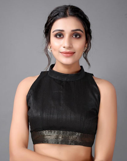 Black Printed Saree | 2323S204